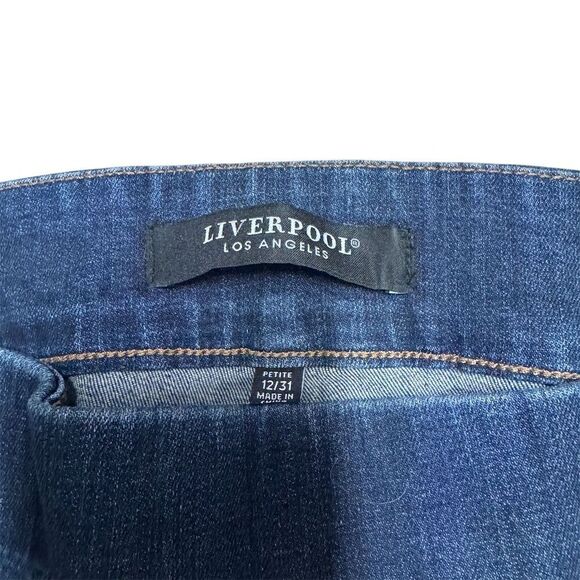 Liverpool Women's Slim Stretch Denim Jeans Petite Size 12P - Picture 4 of 4